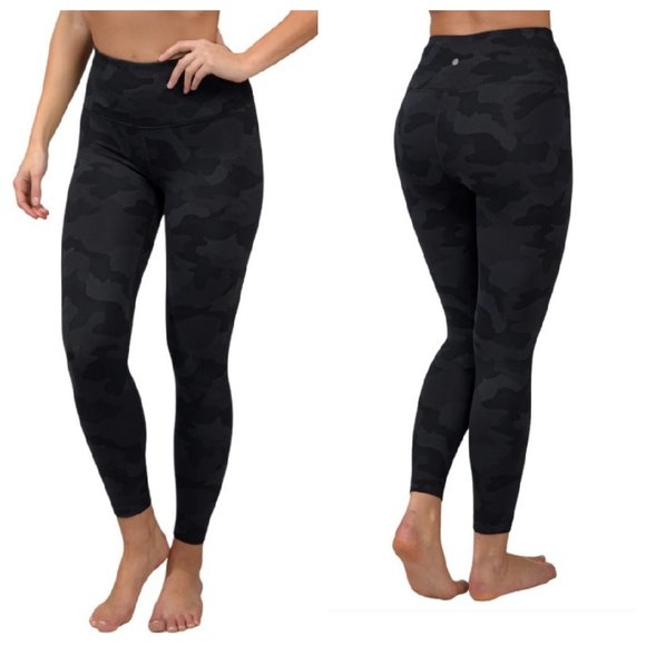 Yogalicious Pants - Yogalicious Lux Black Camo Leggings Size XS NEW